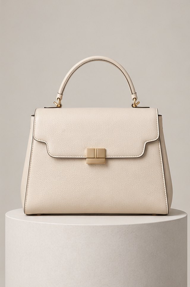 Jacquemus Cream Top-Handle Bag